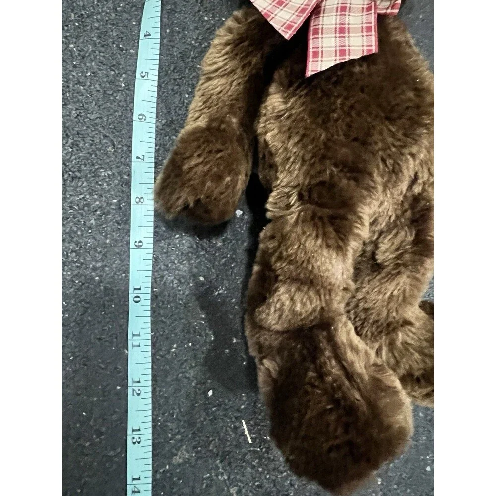 Gund vintage Brown Teddy Bear, Plush Medium 14